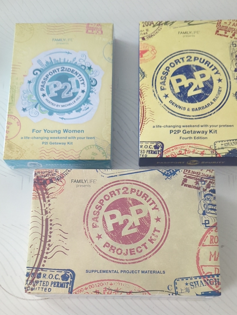 P2P Passport2Purity Youth Getaway Kit - Yellow